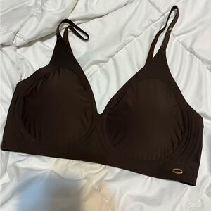 Danskin Dark Brown Seamless Bralette